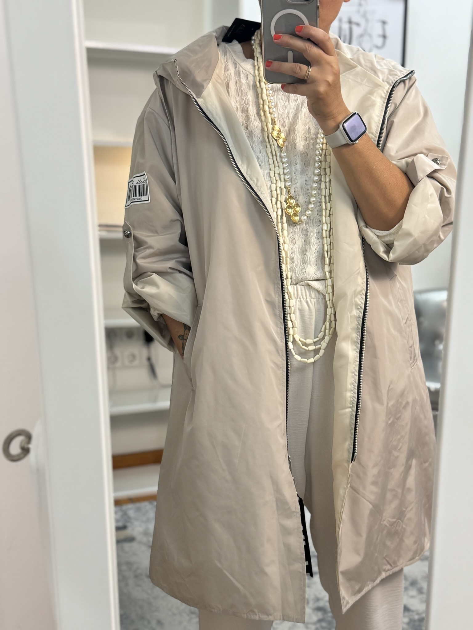 Parka water repelent