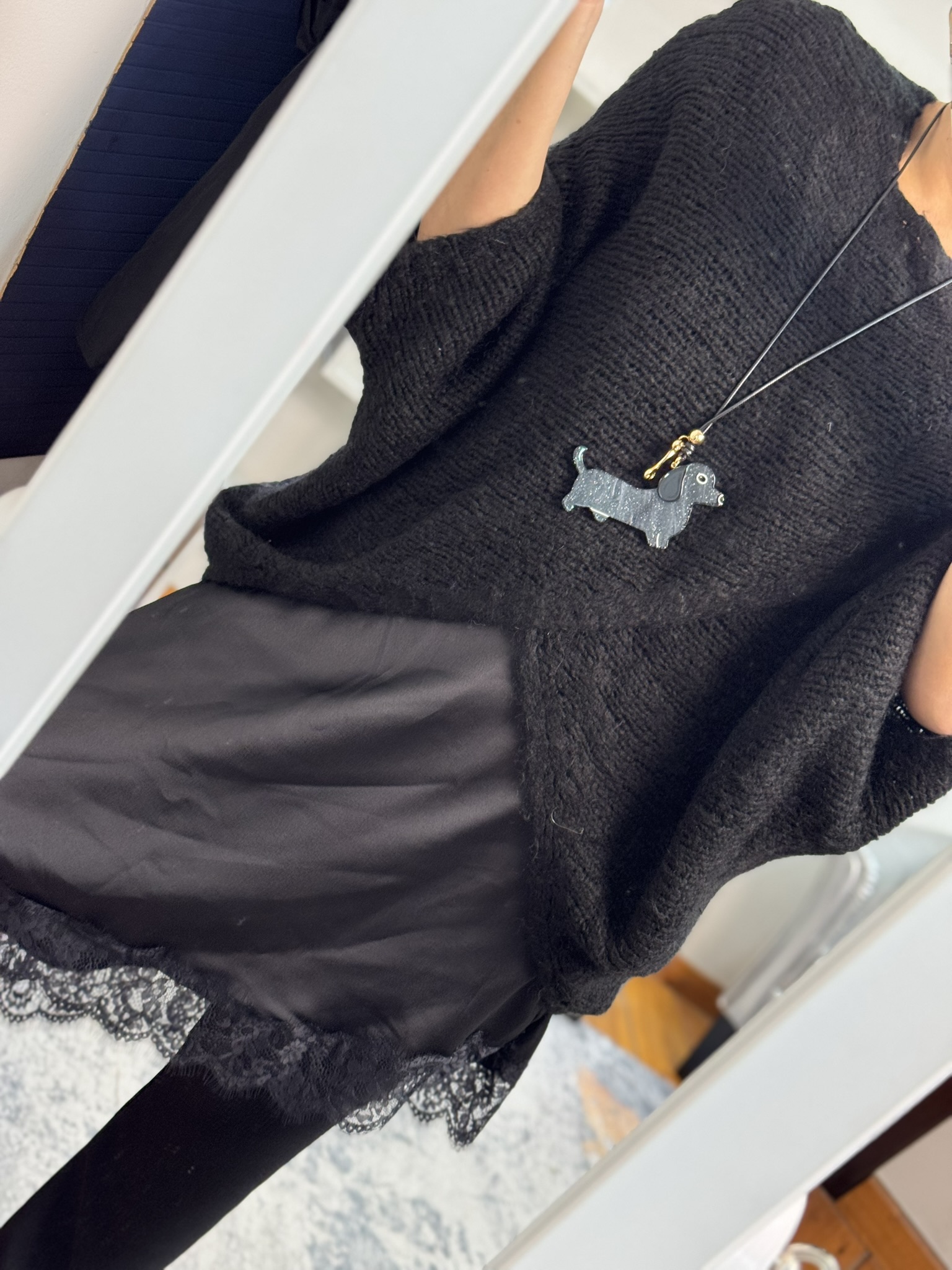 Jersey punto cruzado 