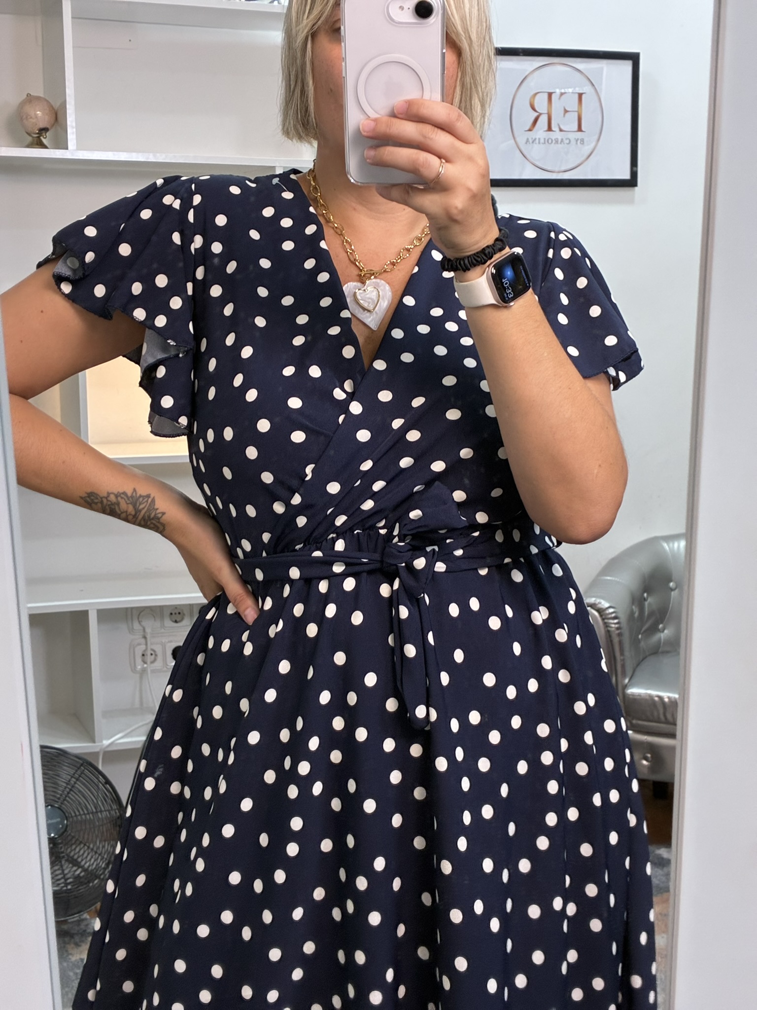 Vestido lunares 