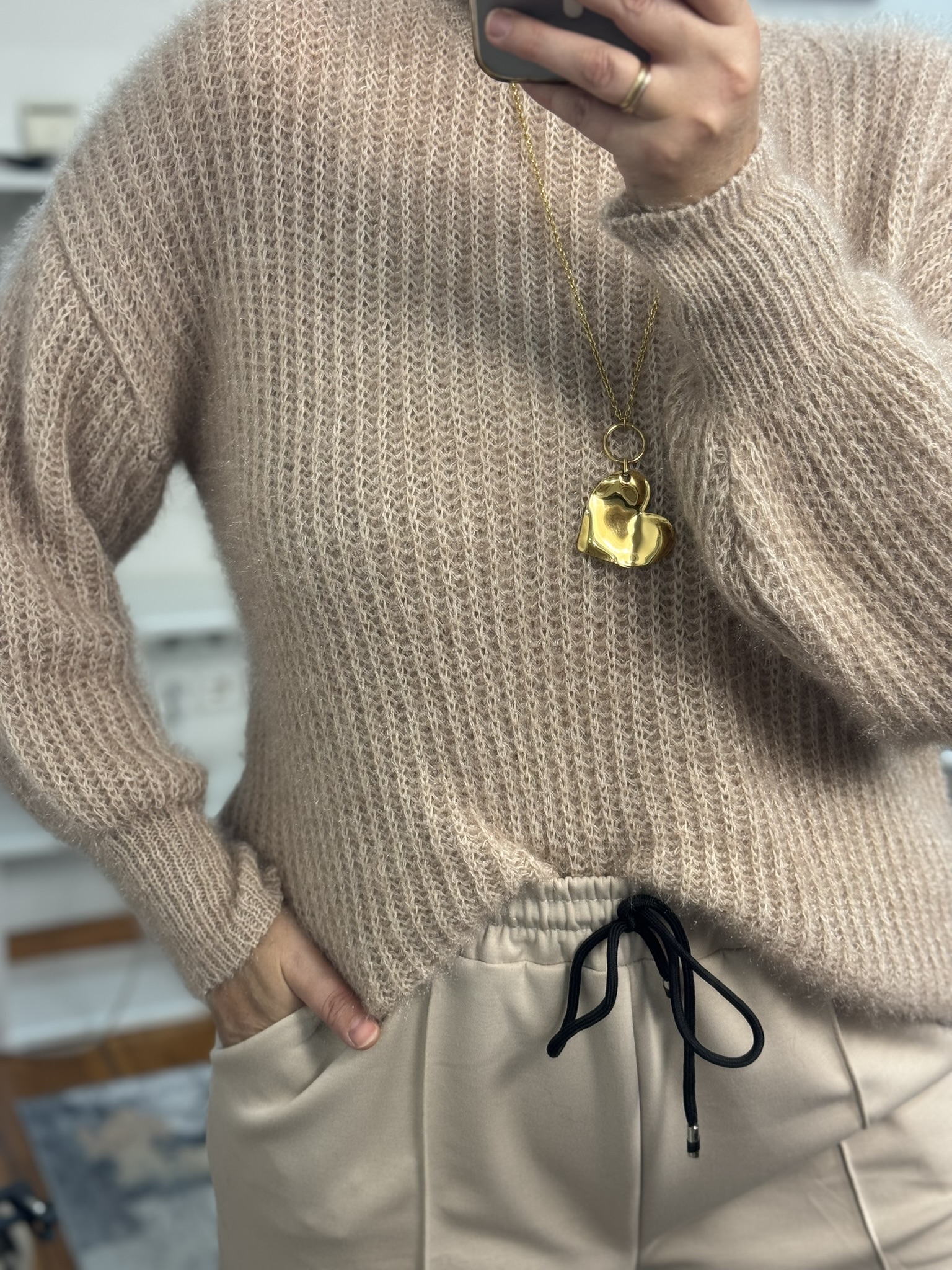 Jersey pelo mohair y lana