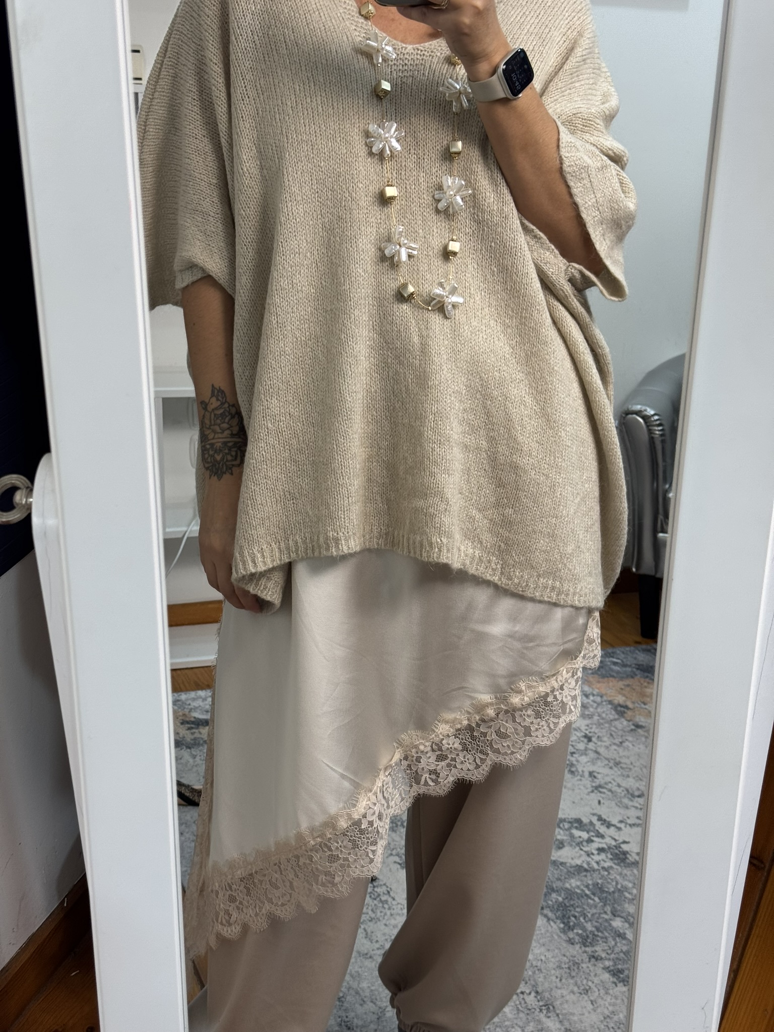 Jersey picos corte oversize