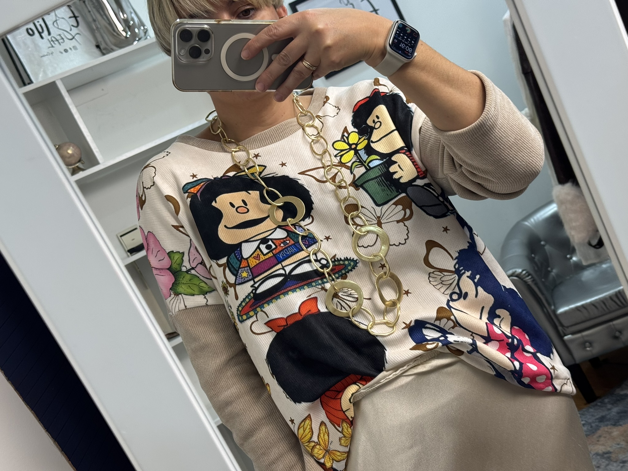 Sudadera micropana mafaldas