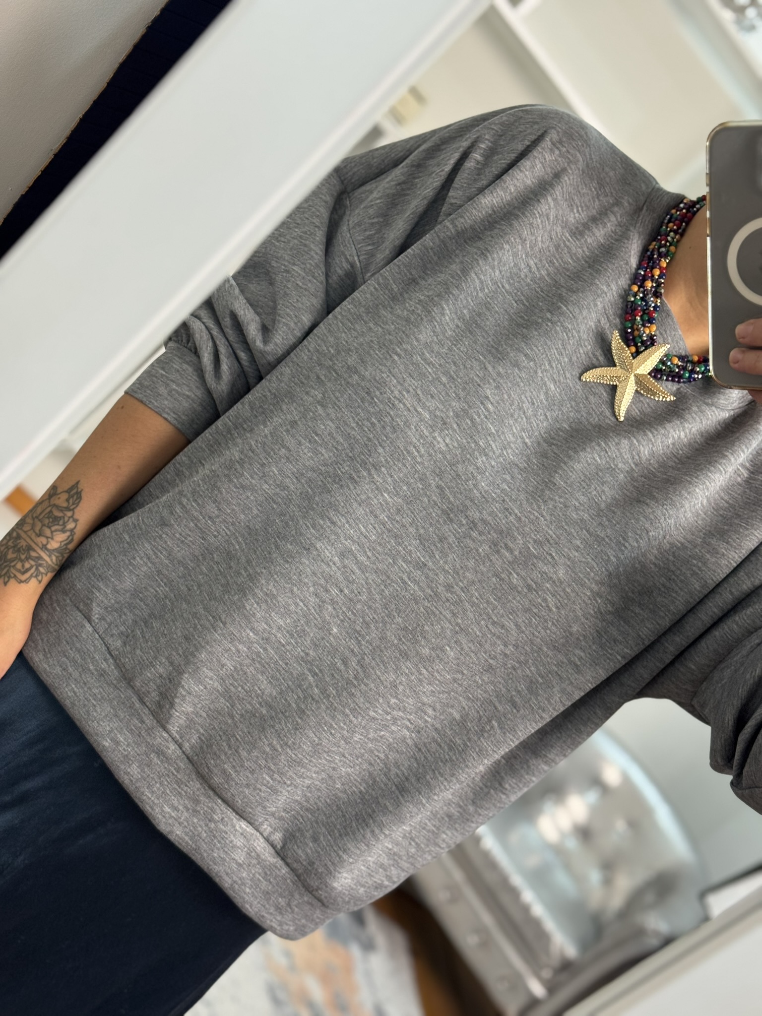 Sudadera amplia
