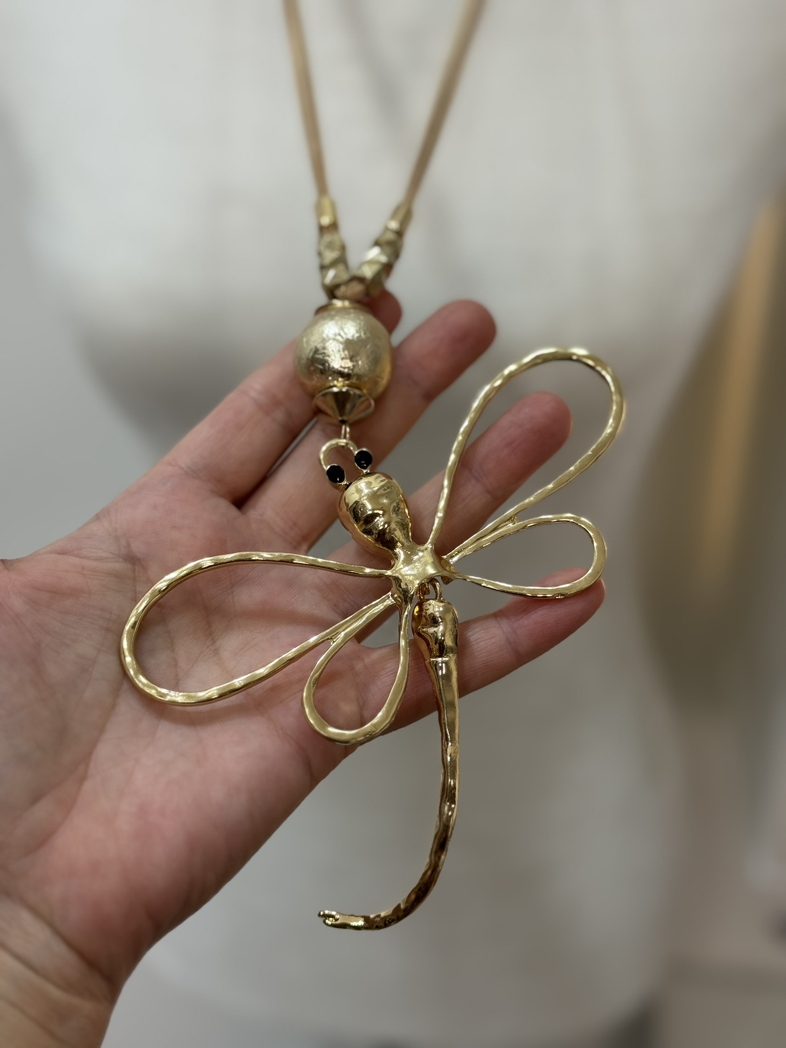 Collar libélula maxi