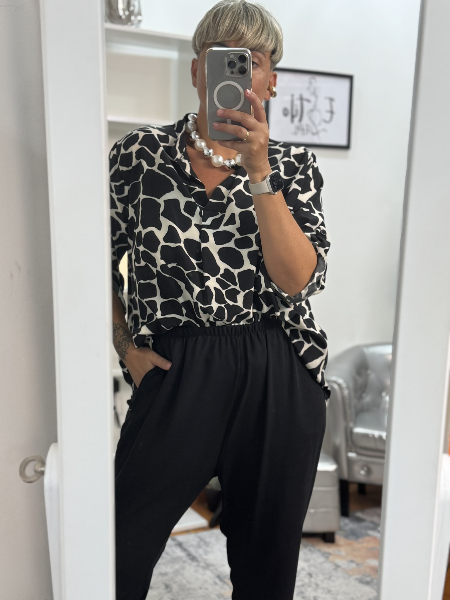 Camisa Animal print