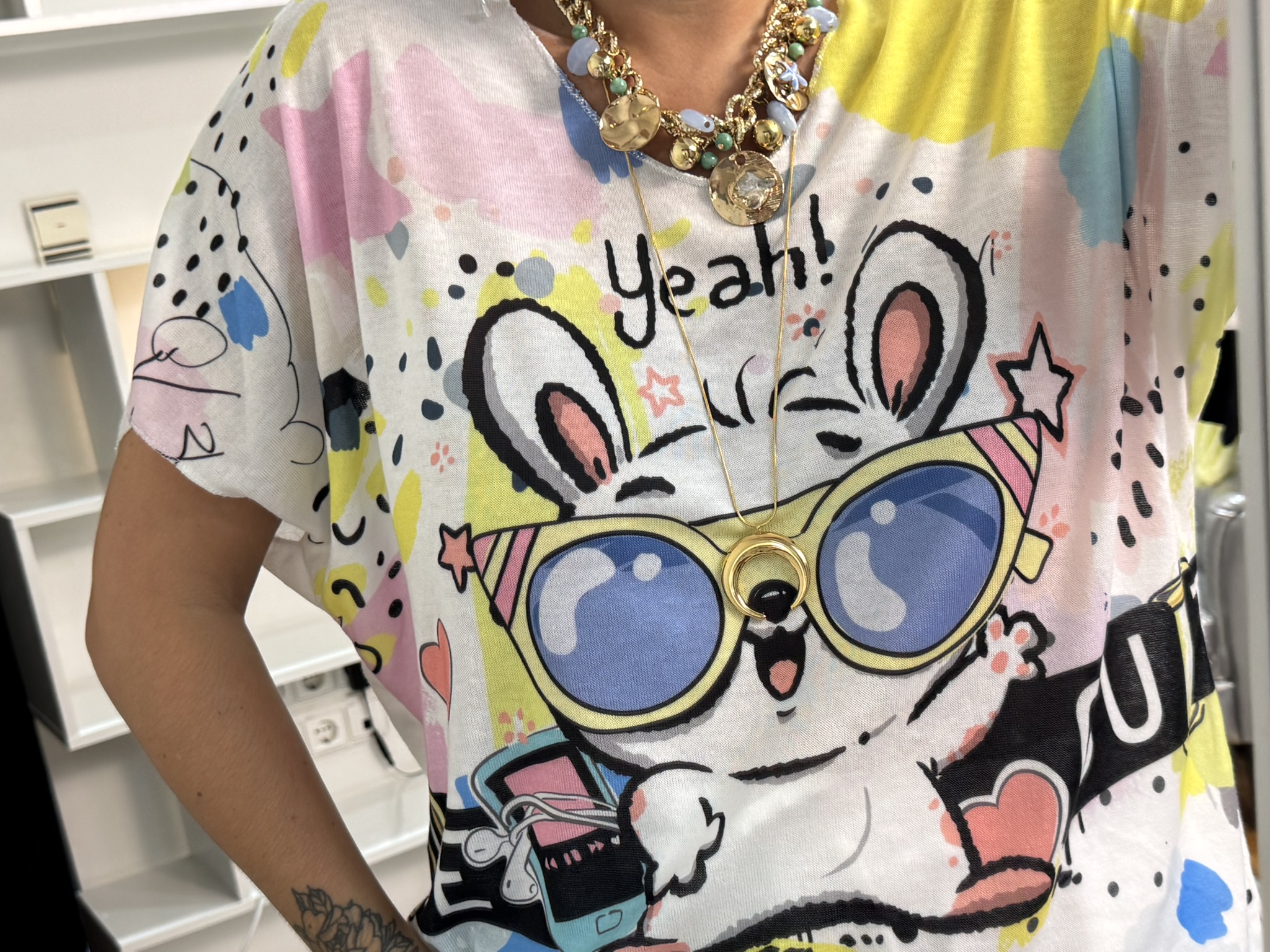 Camiseta estampada