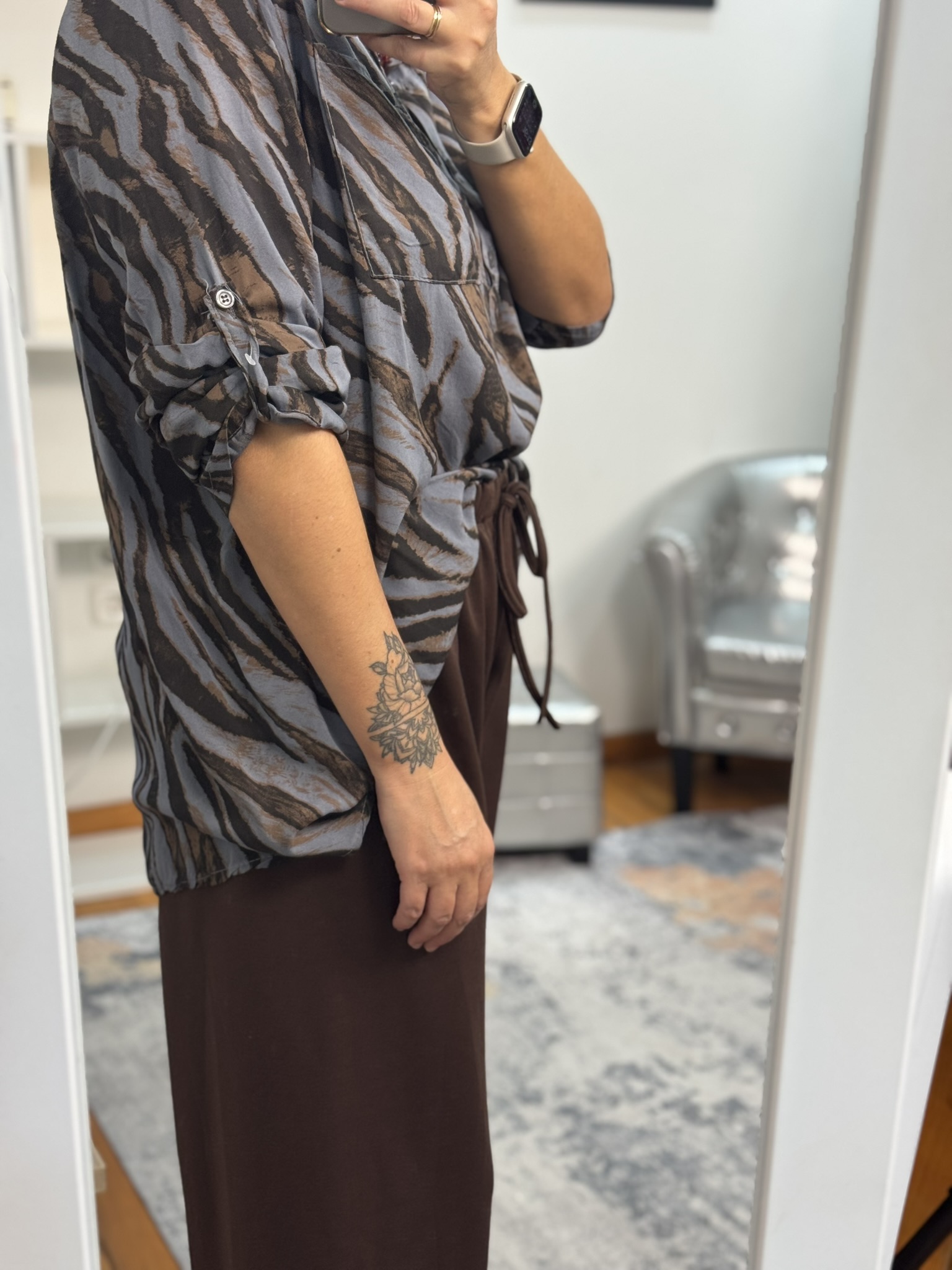 Camisa animal print 