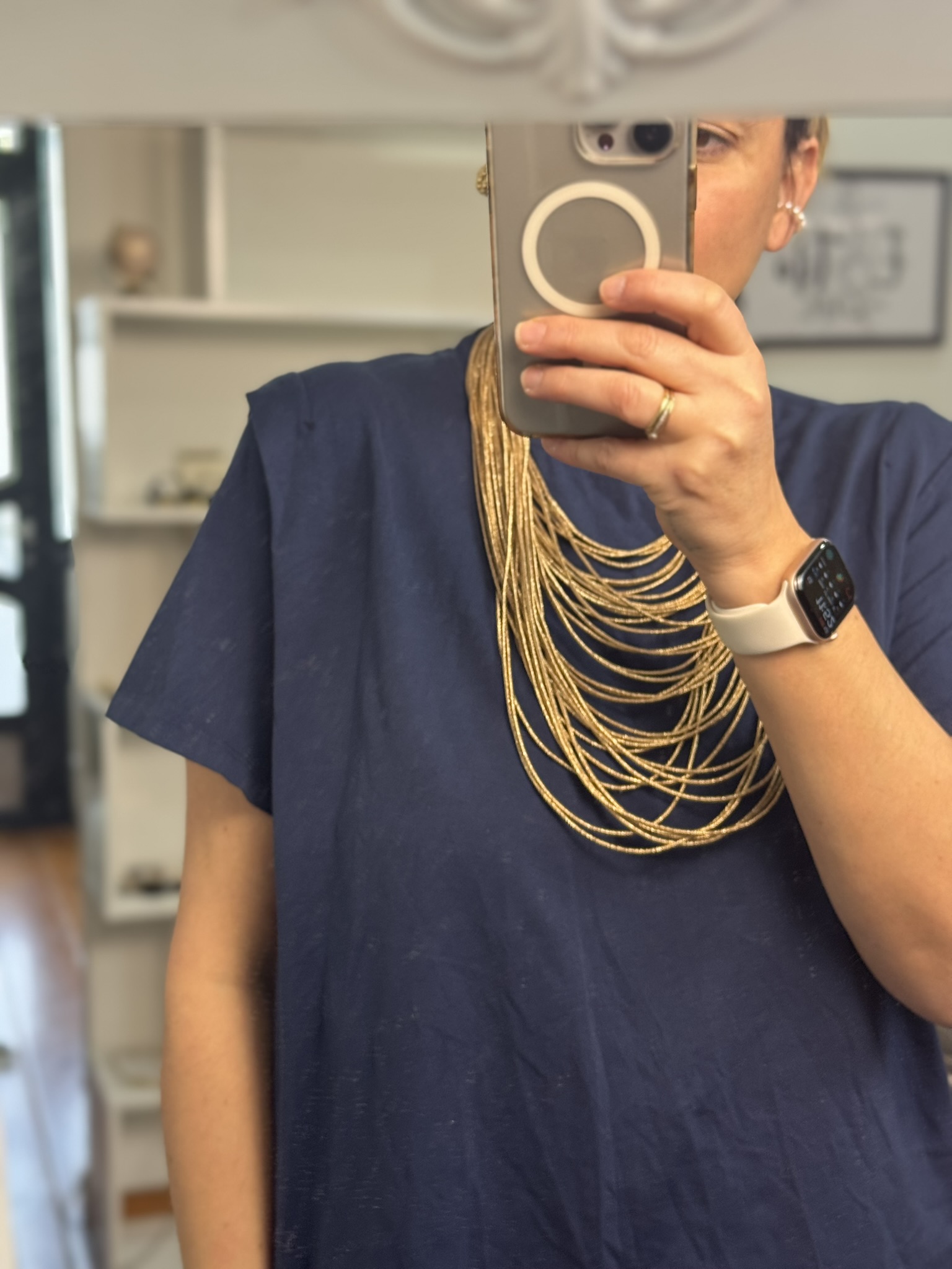 Camisatea pliegue hombros