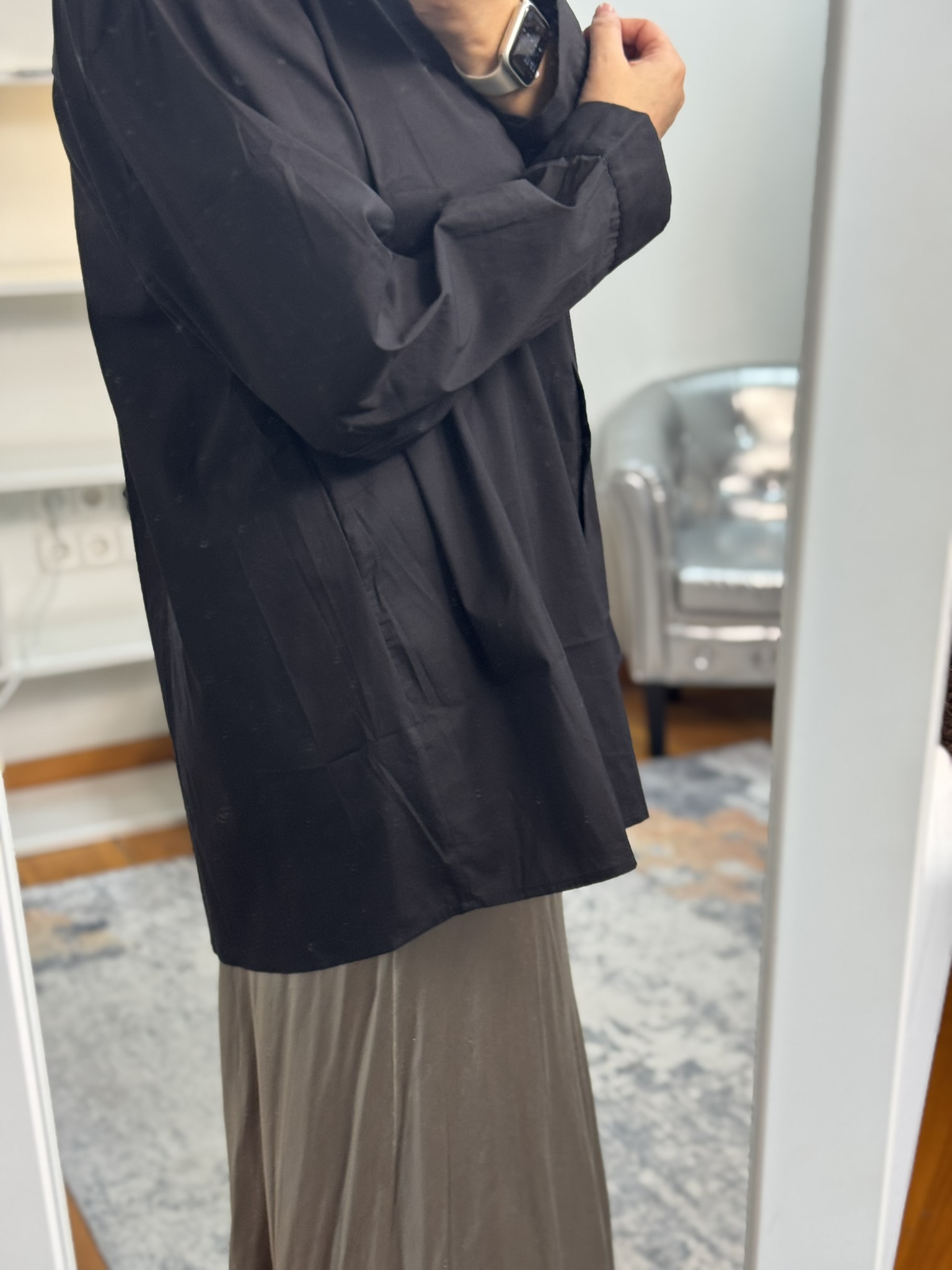 Camisa popelín oversize