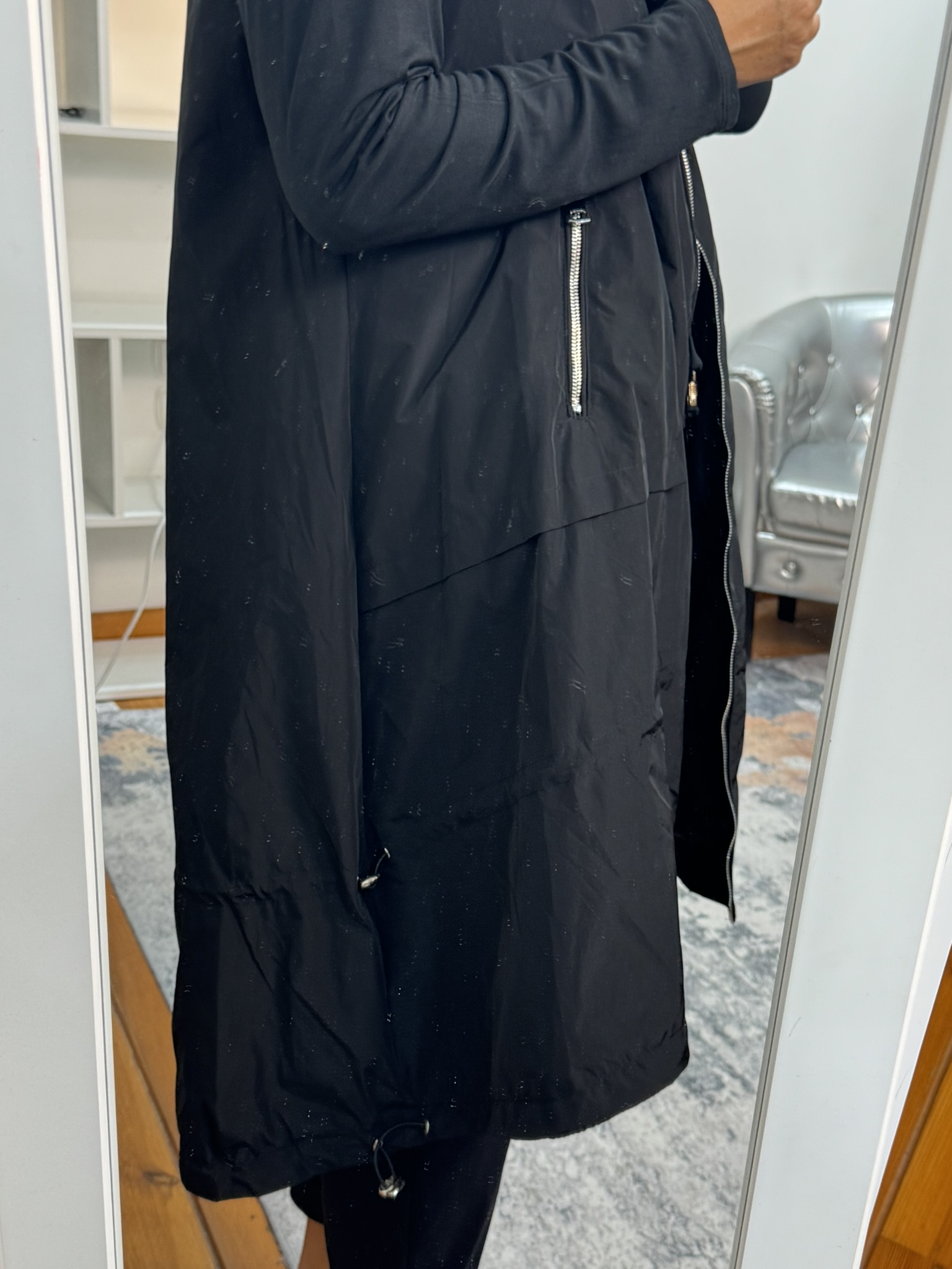 Chaleco largo water repellent