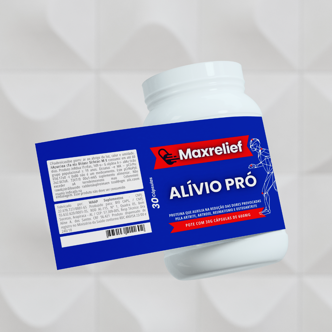 KIT 4 Alívio Pró - 30 Cápsulas