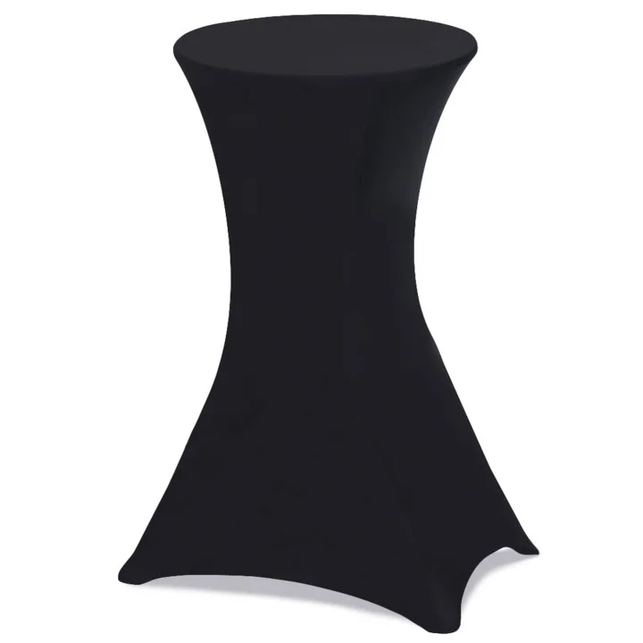 Mange-debout - Table haute pliante avec housse noire