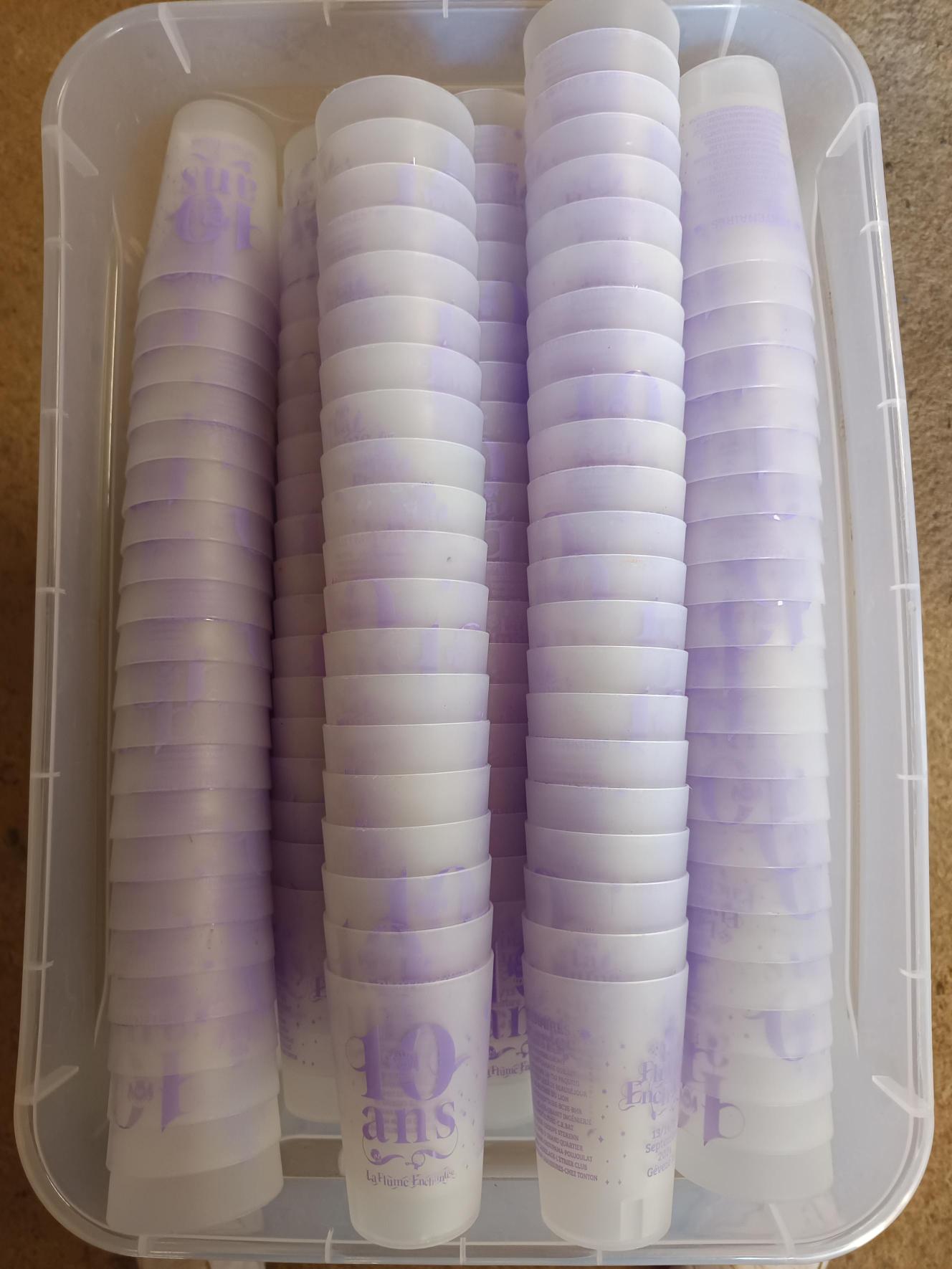 Gobelets réutilisables Eco Cup