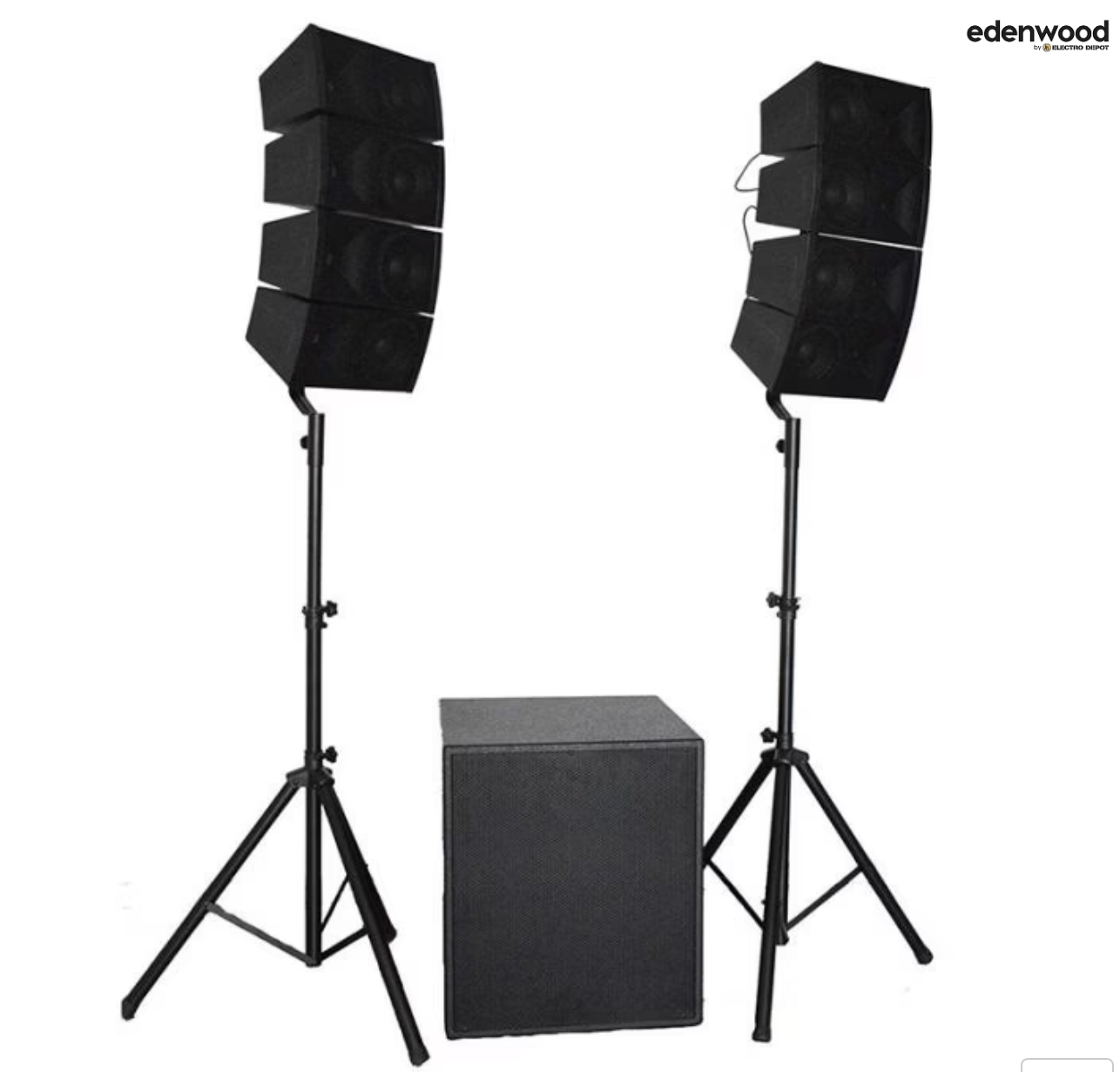 Système de Sonorisation EDENWOOD Curve 18" – Puissance et simplicité pour vos événements