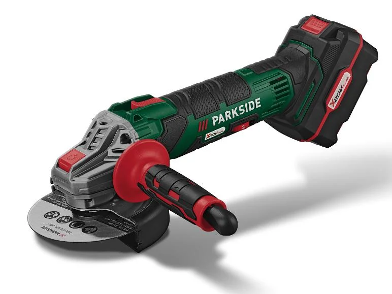 Meuleuse d’angle sans fil 20V – Parkside PWSA 20-Li D4