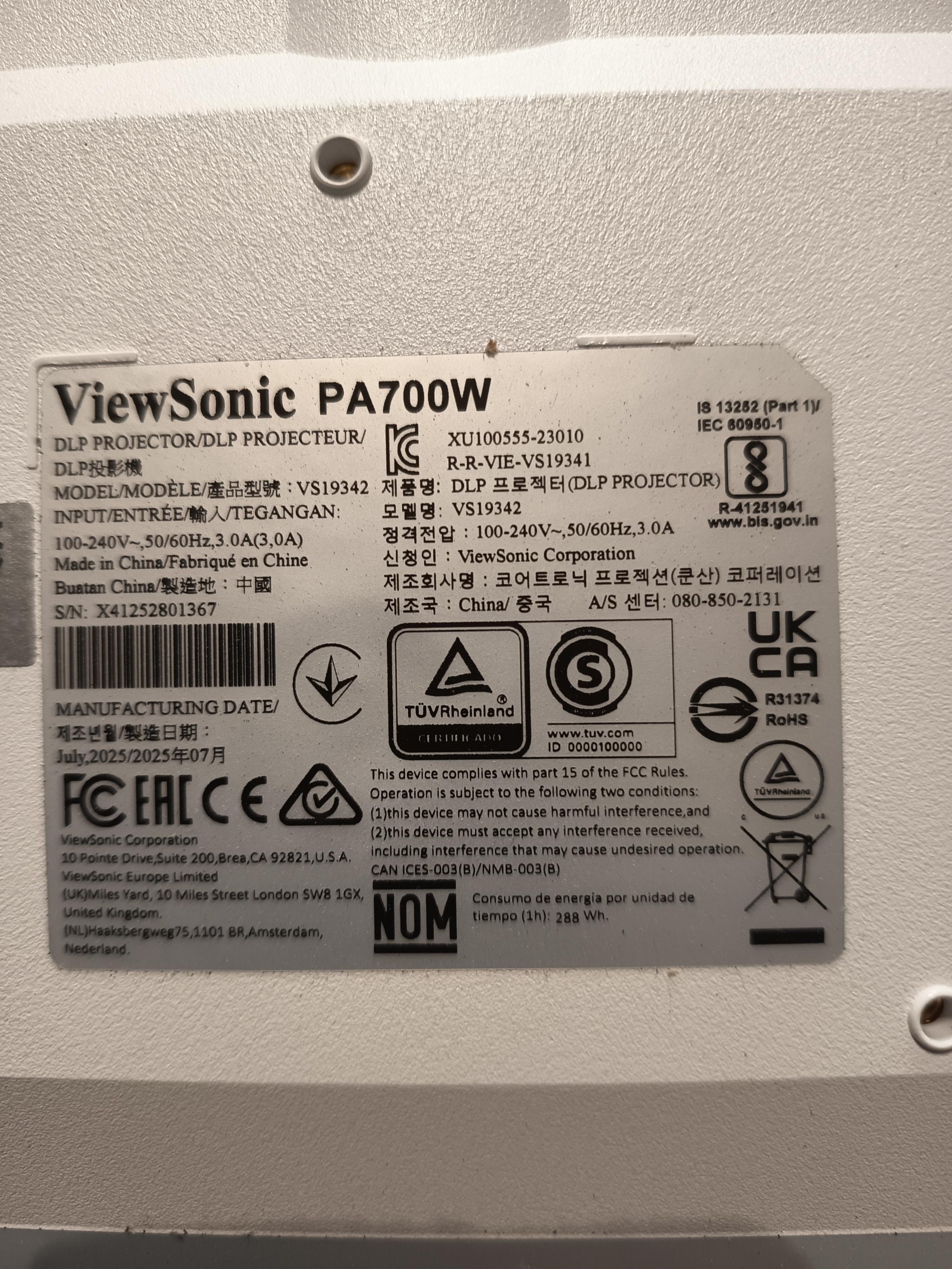 Vidéo-projecteur View Sonic