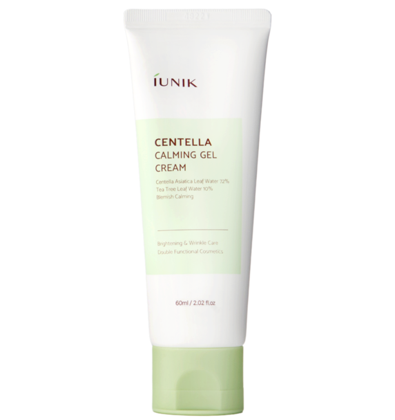 iUNIK Centella Calming Gel Cream – nomierinošs sejas krēms ar centellu