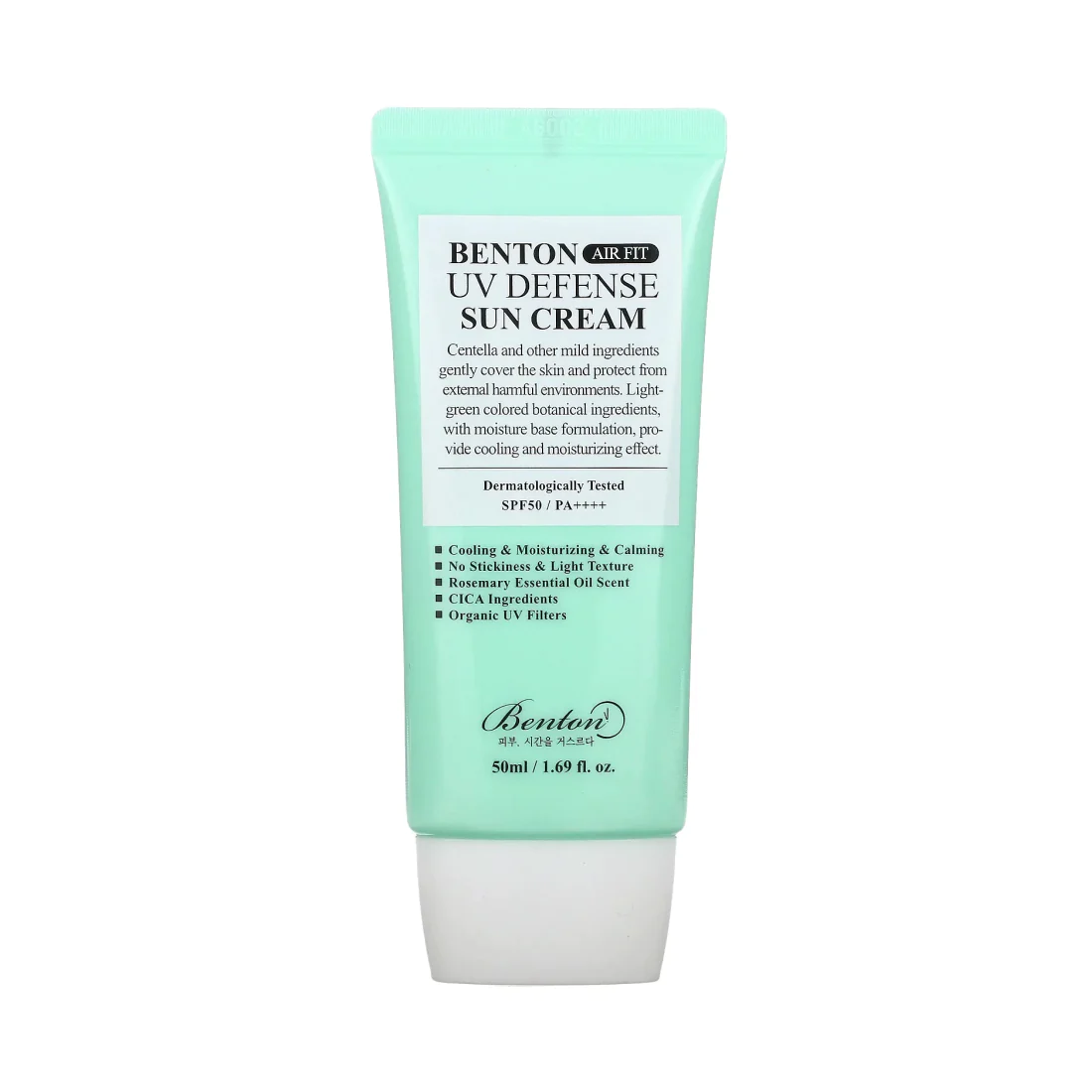 Benton Air Fit UV Defense Sun Cream SPF 50+ PA++++ – saules aizsargkrēms