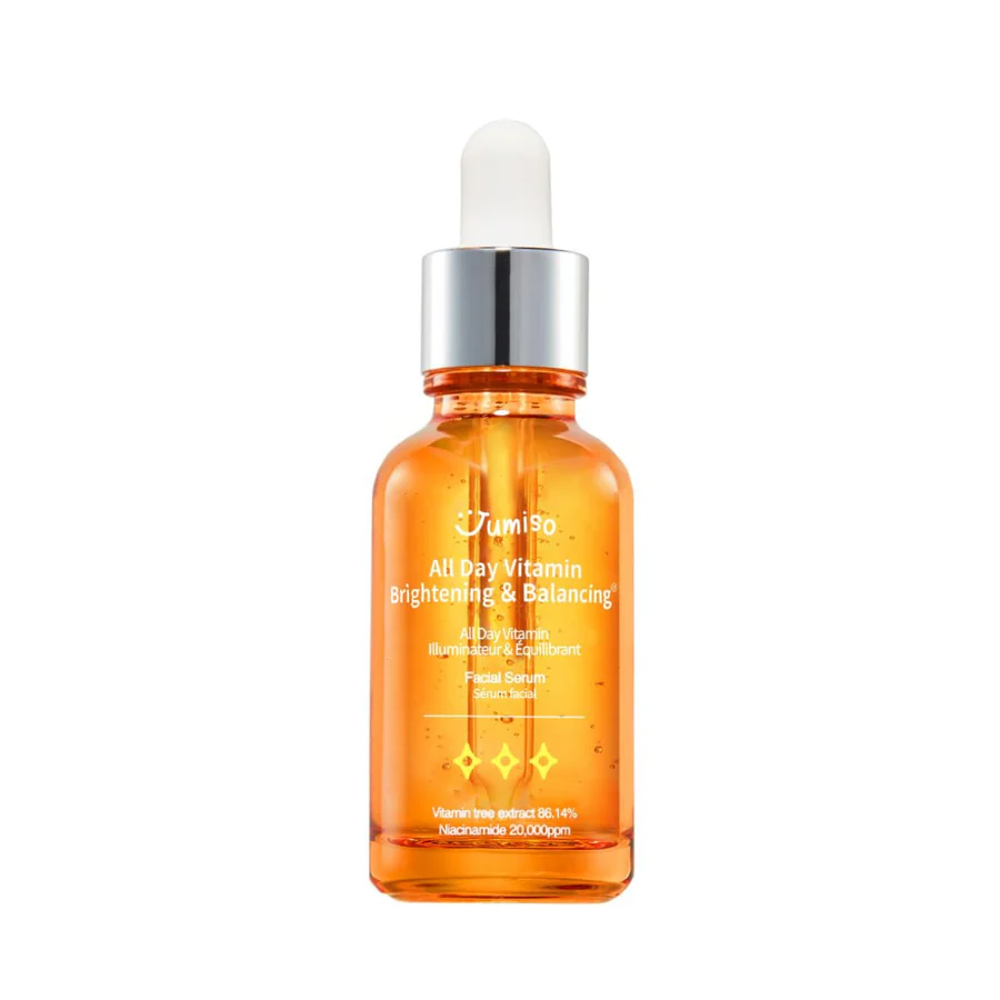 JUMISO All Day Vitamin Brightening & Balancing Facial Serum – serums sejai ar C vitamīnu