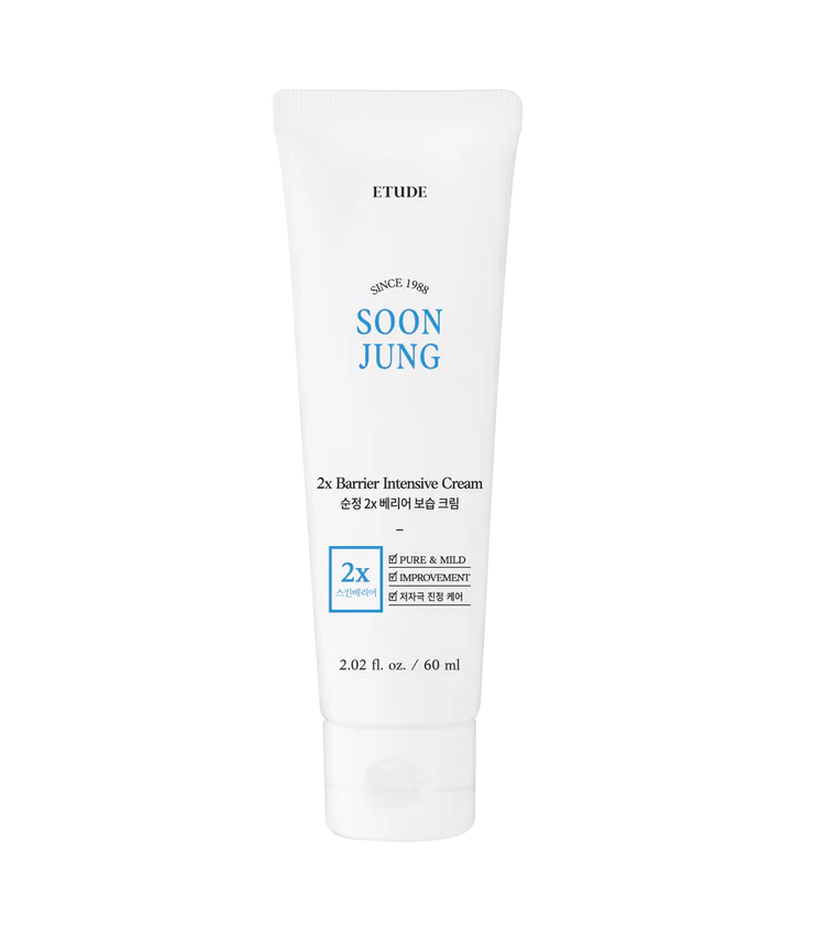 ETUDE Soon Jung 2x Barrier Intensive Cream – sejas krēms