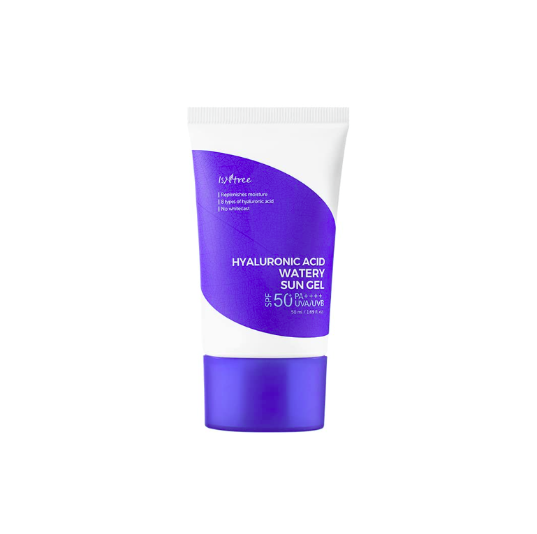 ISNTREE Hyaluronic Acid Watery Sun Gel – SPF50+ aizsargājošs saules krēms