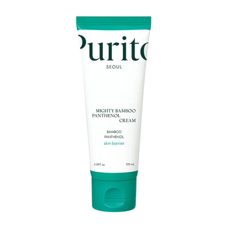 PURITO Mighty Bamboo Panthenol Cream – atjaunojošs sejas krēms