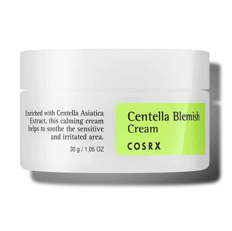 COSRX Centella Blemish Cream – krēms pēc-pumpu rētu izgaismošanai