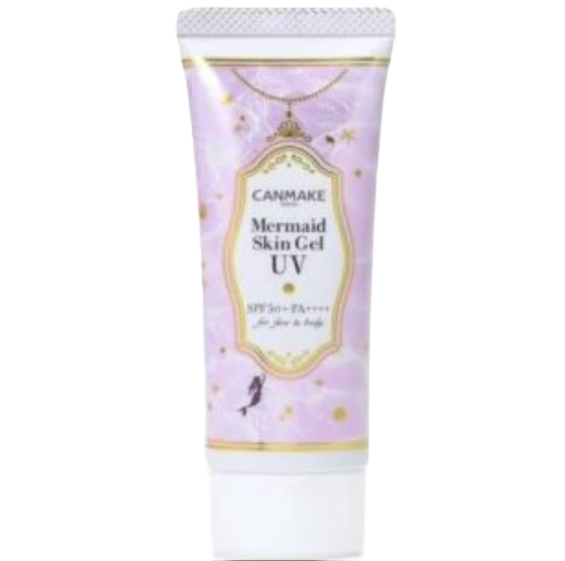 CANMAKE Mermaid Skin Gel UV – SPF 50+ sejas aizsargkrēms no saules