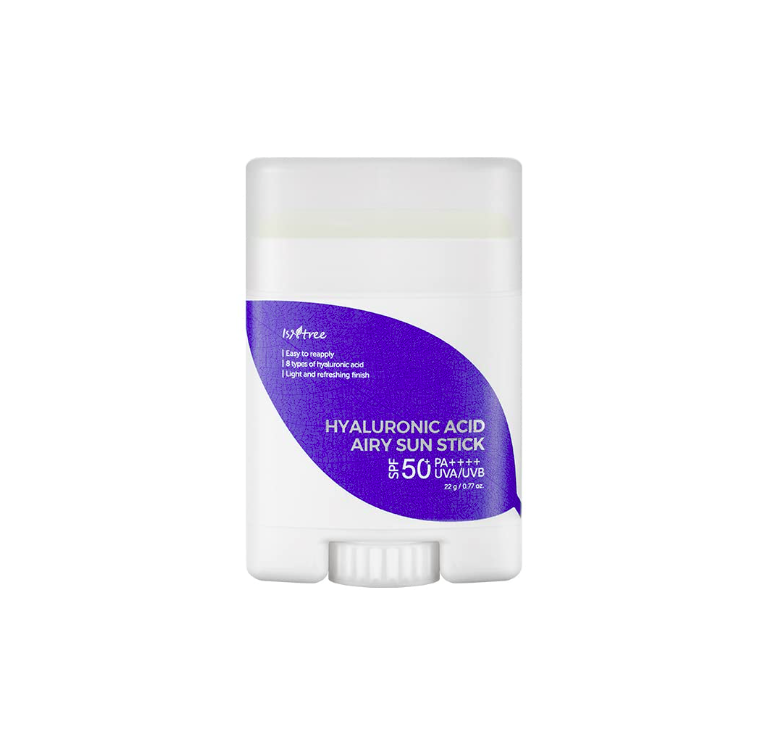 ISNTREE Hyaluronic Acid Airy Sun Stick – SPF50+ saules aizsargzīmulis