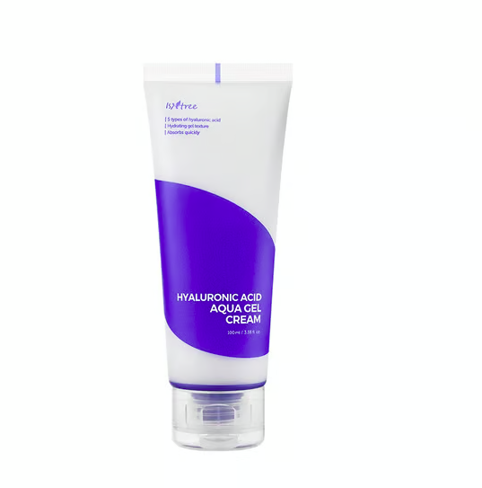 ISNTREE Hyaluronic Acid Aqua Gel Cream – mitrinošs gēla sejas krēms ar hialuronskābi