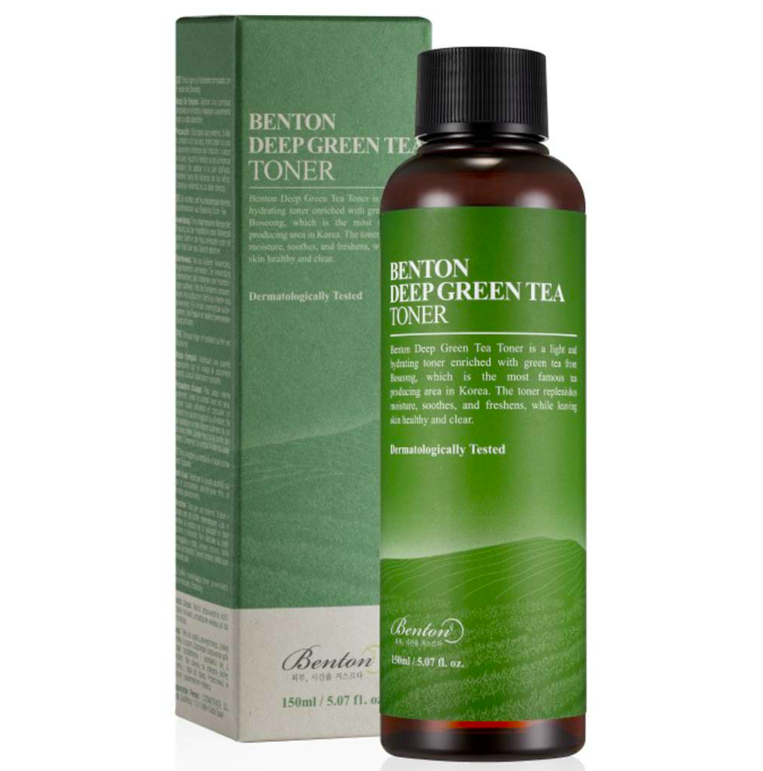BENTON Deep Green Tea Toner – sejas toniks