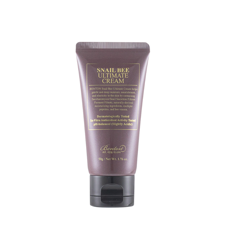 BENTON Snail Bee Ultimate Cream – sejas krēms ar gliemežu mucīnu