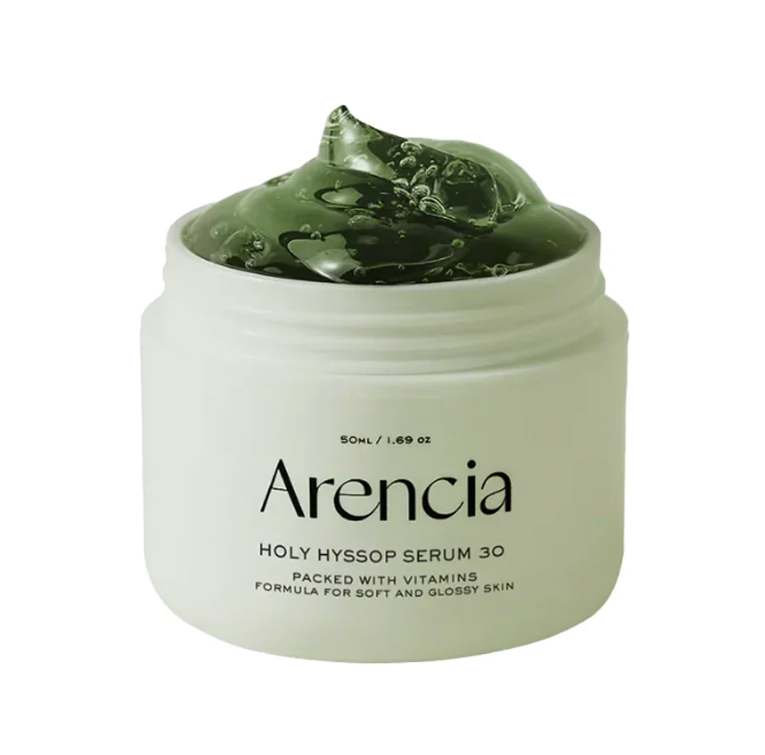 Arencia Holy Hyssop Serum – nomierinošs sejas serums