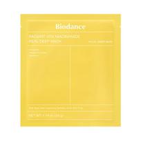 Biodance Radiant Vita Niacinamide Real Deep Mask – sejas lokšņu maska