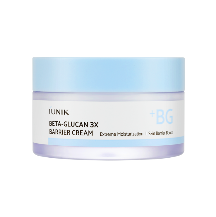 iUNIK Beta Glucan 3X Barrier Cream – mitrinošs un aizsargājošs sejas krēms