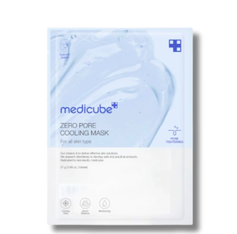 Medicube Zero Pore Cooling Mask – poras savelkoša un nomierinoša sejas maska