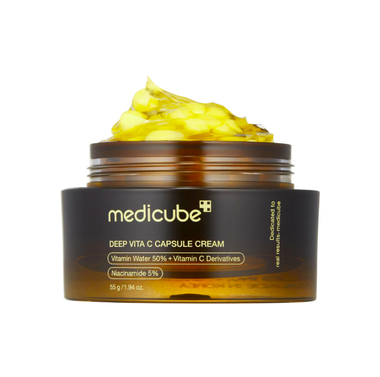Medicube Deep Vita C Capsule Cream – izgaismojošs un starojošs sejas krēms