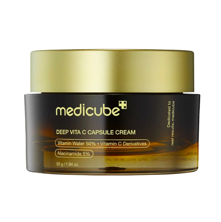 Medicube Deep Vita C Capsule Cream – izgaismojošs un starojošs sejas krēms