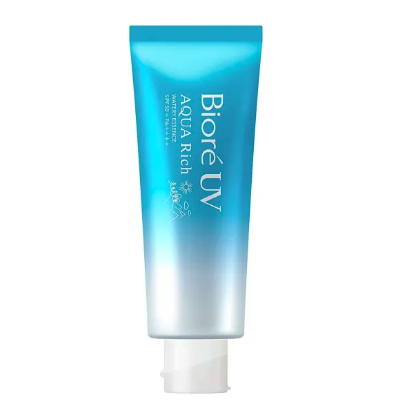 Biore UV Aqua Rich Watery Essence Sunscreen – viegls saules aizsargkrēms