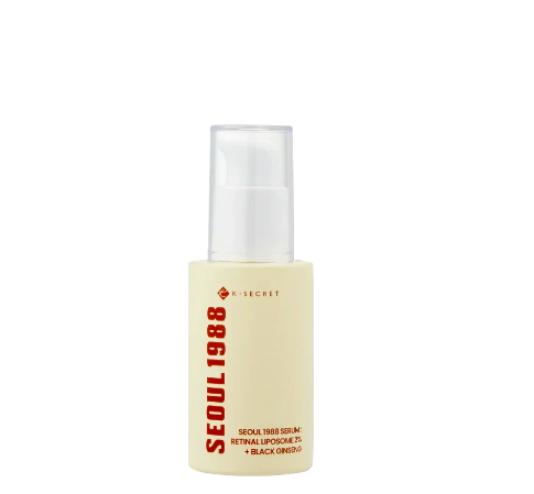 KSECRET SEOUL 1988 Serum: Retinal Liposome 2% + Black Ginseng – sejas serums