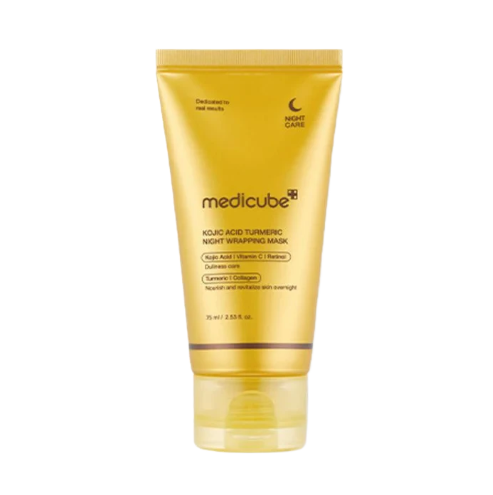 Medicube Kojic Turmeric Night Wrapping Mask – nakts sejas maska
