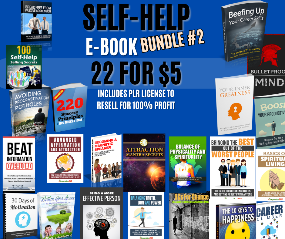 Self-Help E-Book Bundle #2