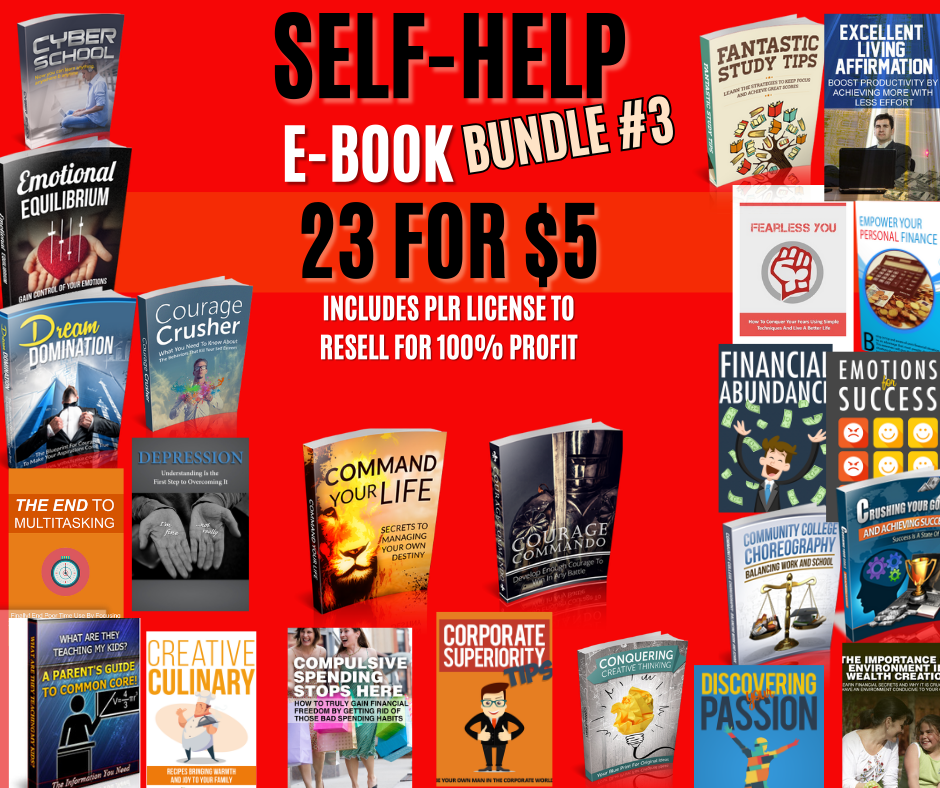 Self-Help E-Book Bundle #3