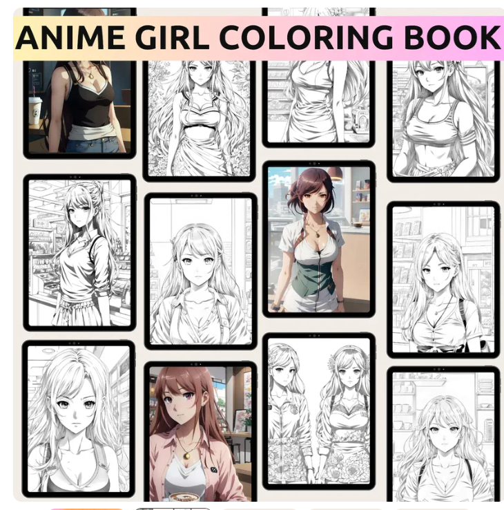 10000+ Pages KDP Bundle-Coloring Book Set