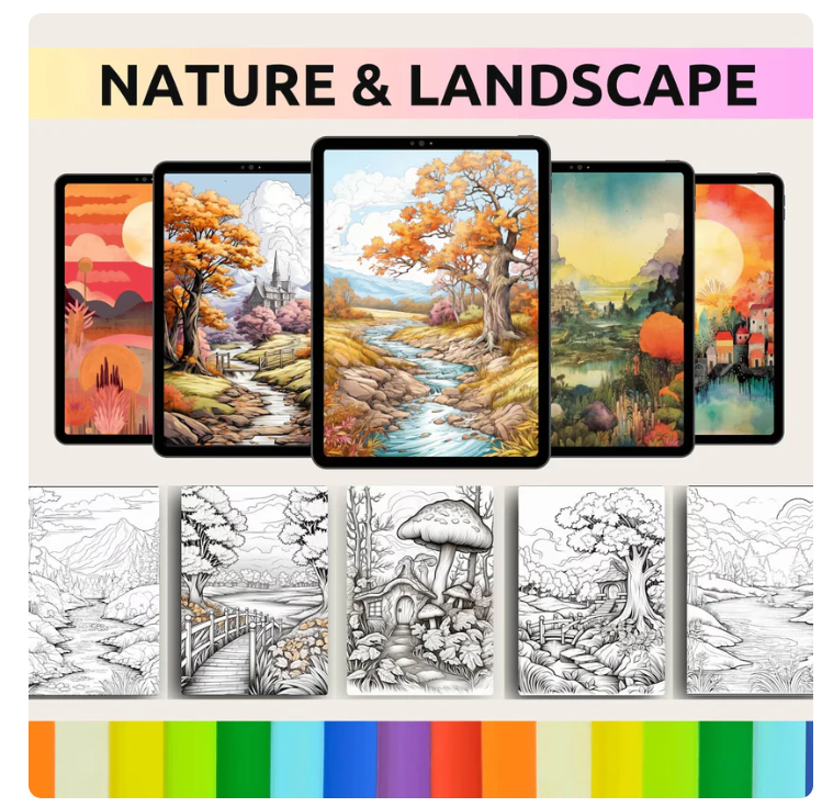 10000+ Pages KDP Bundle-Coloring Book Set