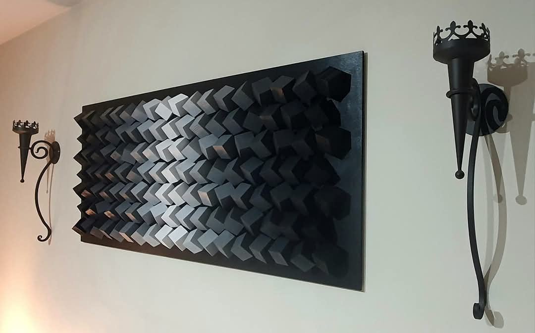 Tableau de cubes en 3D