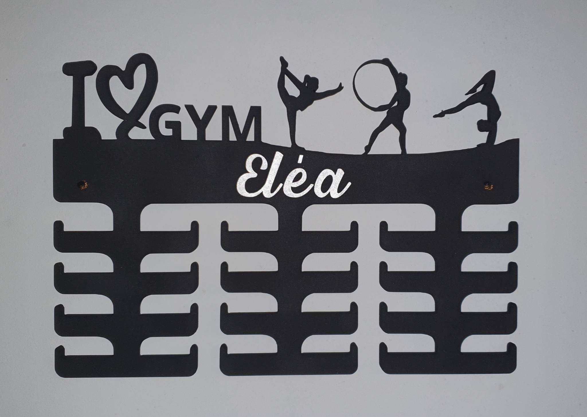 Porte-médailles personnalisé Gym