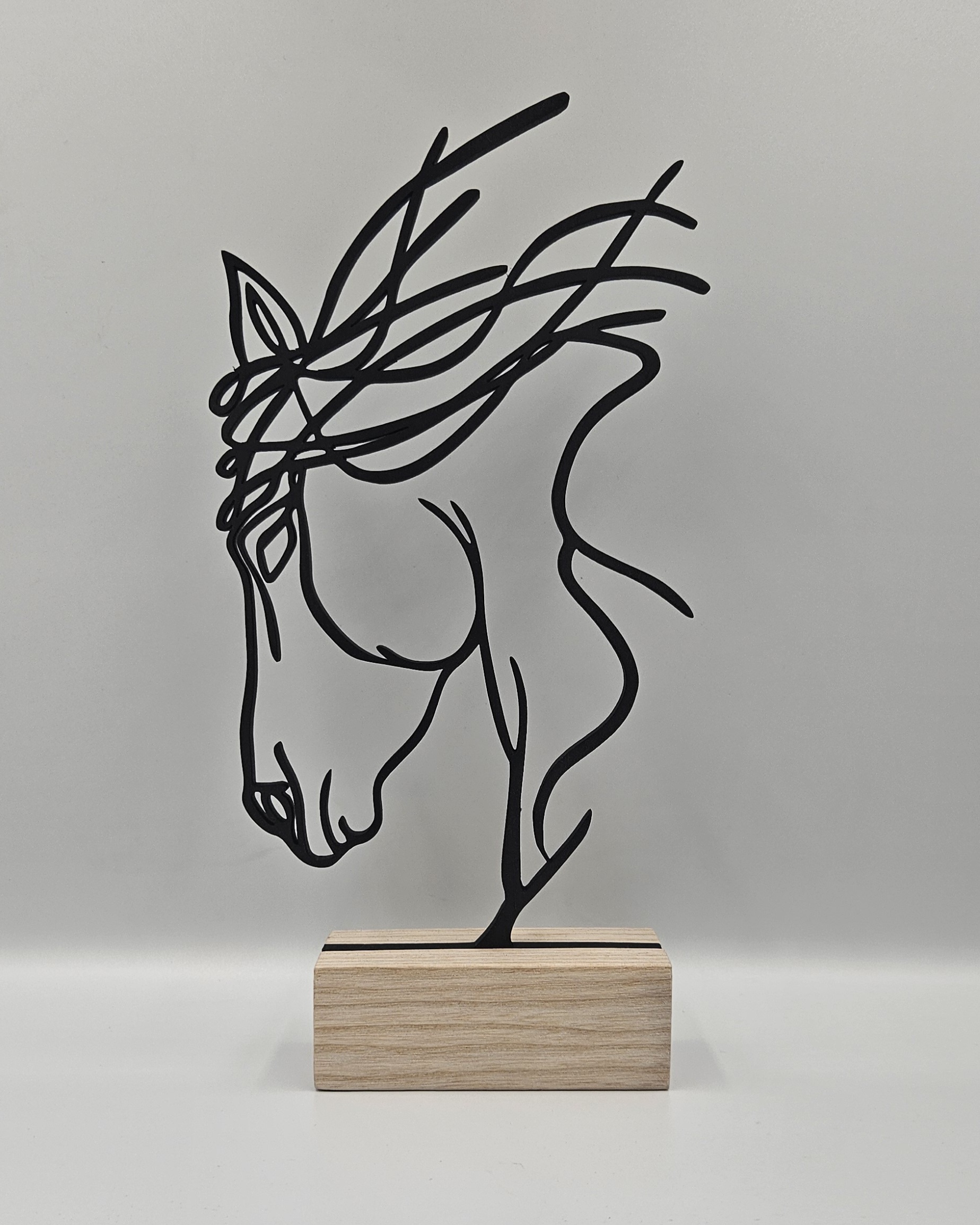Cheval au vent
