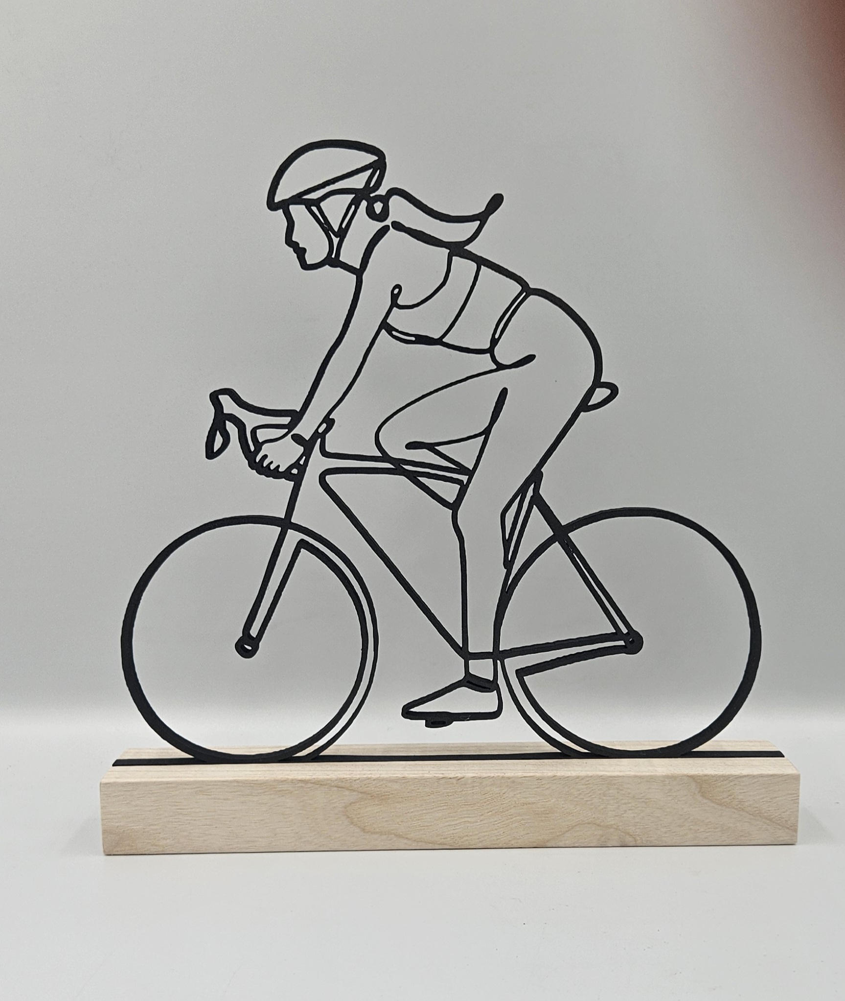 La cycliste