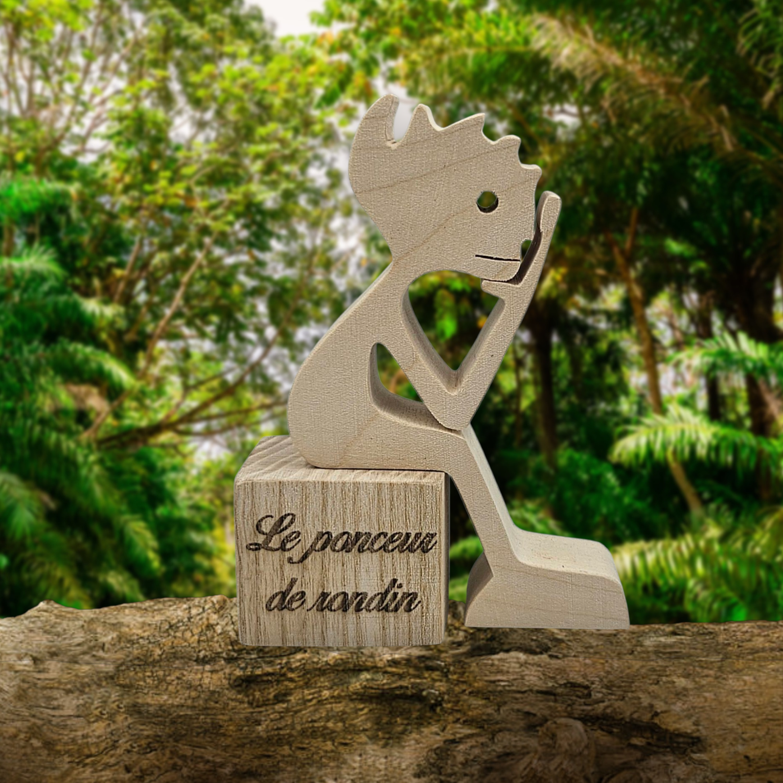 Le ponceur de rondin
